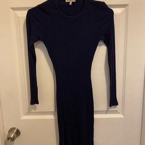 Dark blue dress